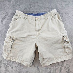 Big‎ Dogs Cargo Shorts Men's 36 Khaki Tan Casual Outdoors Workwear Comfort